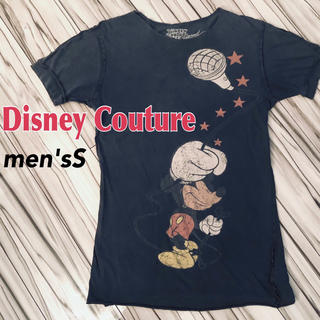 ディズニー(Disney)のディズニー クチュール Tシャツ men'sS ウォッシュ加工(Tシャツ/カットソー(半袖/袖なし))