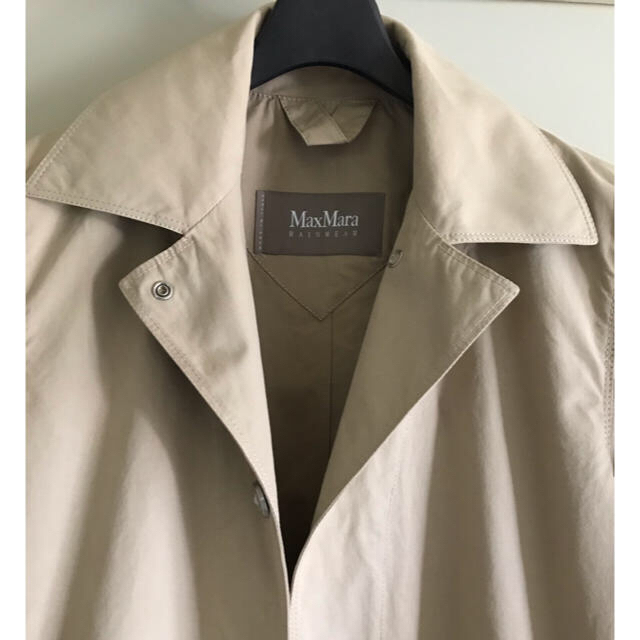 Max Mara(マックスマーラ)のお値下げ中 Max Mara コットンハーフ春コート スプリングコート レディースのジャケット/アウター(トレンチコート)の商品写真