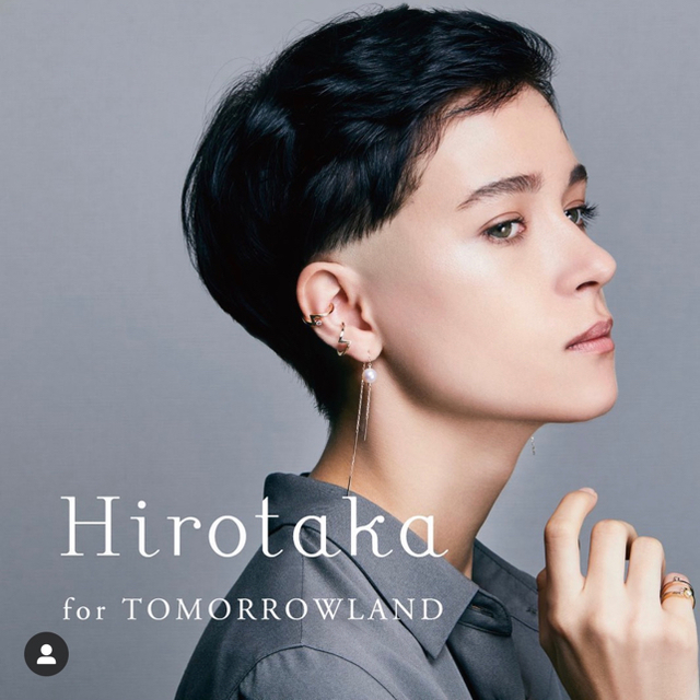 Hirotaka ✖︎ tomorrow land別注イヤカフ