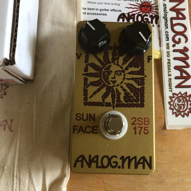 Analogman Sunface 2SB175 ファズフェイスギター