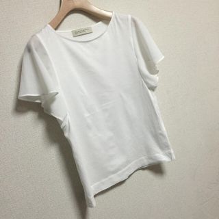 ビューティアンドユースユナイテッドアローズ(BEAUTY&YOUTH UNITED ARROWS)のフリル袖Tシャツ*ﾟ (Tシャツ(半袖/袖なし))