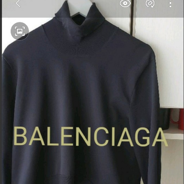 BALENCIAGA 変形ハイネックニットsizeL