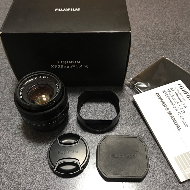 【美品】 fujifilm xf35mm f1.4