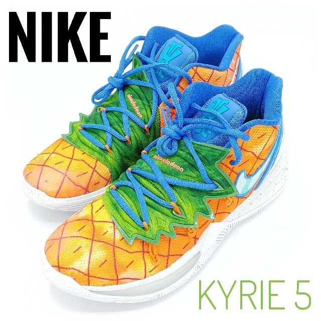 【1点限り】NIKE KYRIE 5 SPONGEBOB  PINEAPPLE