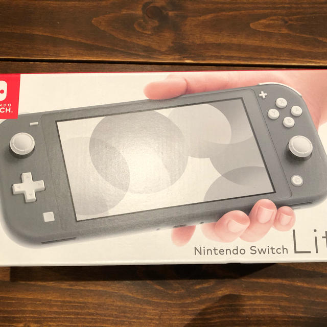 新品ニンテンドースイッチライト グレー Switch right 本体