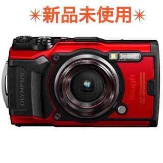 オリンパス(OLYMPUS)のオリンパス OLYMPUS TG-6 レッド (コンパクトデジタルカメラ)