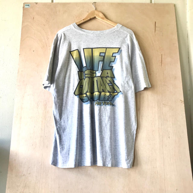 NO FEAR(ノーフィアー)の80s NO FEAR / Tシャツ プリント コットン デザイン古着   メンズのトップス(Tシャツ/カットソー(半袖/袖なし))の商品写真