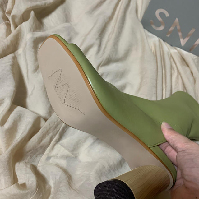 SNIDEL(スナイデル)のスナイデル  オープントゥ　ブーティー レディースの靴/シューズ(ブーティ)の商品写真