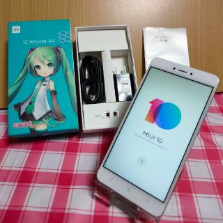 アンドロイド(ANDROID)のXiaomi redmi note 4x 3GB/32GB版(スマートフォン本体)