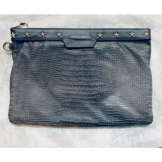 ジミーチュウ(JIMMY CHOO)の健吾様専用　JIMMY CHOO クラッチバッグ　クロコ調　美品(セカンドバッグ/クラッチバッグ)