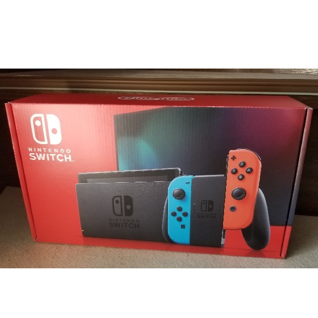 新モデル　ニンテンドースイッチ本体　ネオンカラー