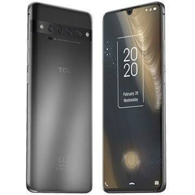 AndroidQ外部メモリ【新品】TCL-10 Pro Ember Gray SIMフリースマホ