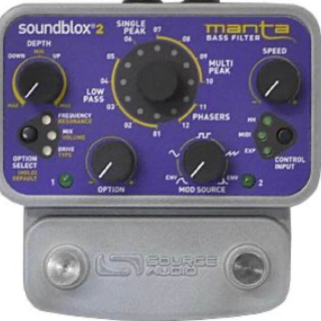 SOURCE AUDIO   SA223 Manta Bass Filter