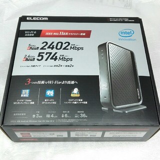 エレコム(ELECOM)のELECOM　wrc-x3000gs ルーター　Wi-Fi　Intel　(PC周辺機器)