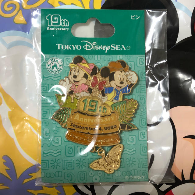 Disney 新作 ディズニーシー 19周年 ピンバッジ トレイルの通販 By Dream S Shop ディズニーならラクマ