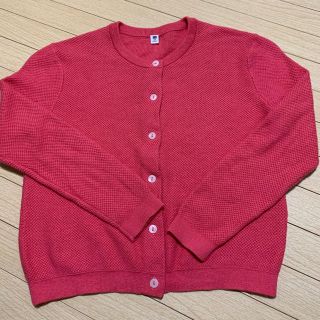 ユニクロ(UNIQLO)のUNIQLO 女の子　キッズ　子供服　カーディガン　120(カーディガン)