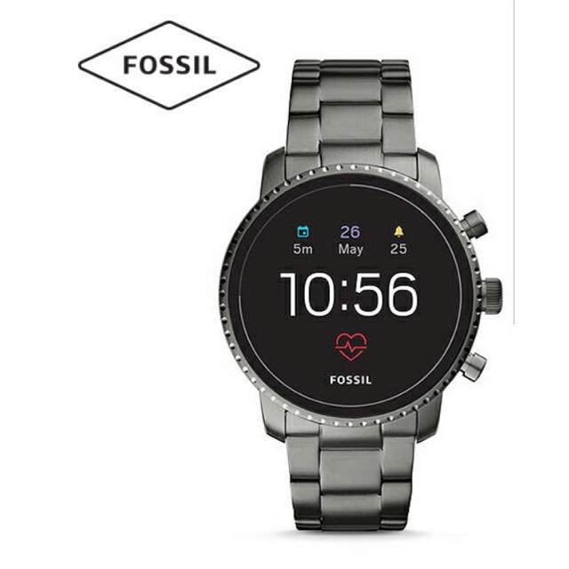 FOSSIL スマートウォッチ　EXPLORIST HR FTW4012J メンズの時計(腕時計(デジタル))の商品写真