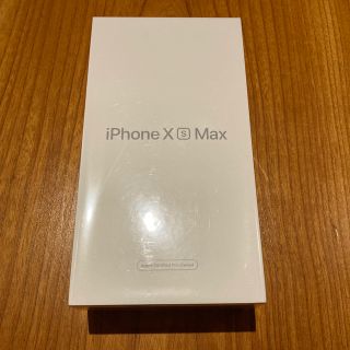 アイフォーン(iPhone)のiphone XS max simフリー　スペースグレー　64GB(スマートフォン本体)