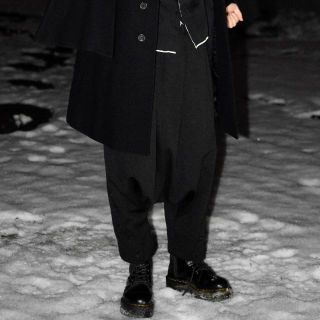 Yohji Yamamoto - Ground Y x FRED PERRY コラボ サルエルパンツ タグ