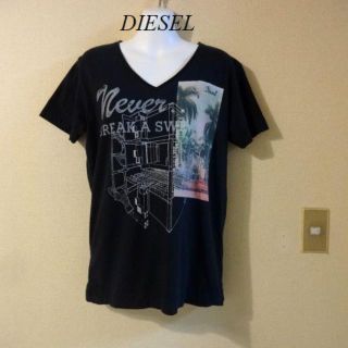 ディーゼル(DIESEL)のDIESELディーゼル♡お洒落絵柄Tシャツ(Tシャツ(半袖/袖なし))