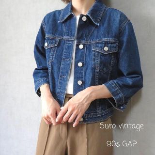 ギャップ(GAP)の90s OLD GAP デニムジャケット Gジャン 古着女子 vintage(Gジャン/デニムジャケット)