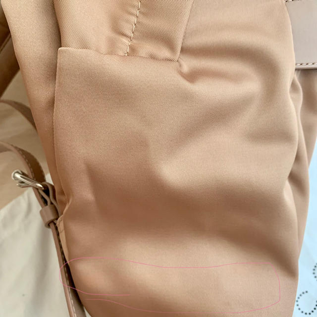 Stella McCartney(ステラマッカートニー)の値下👀ステラマッカートニーファベラ　リュック　シルバー レディースのバッグ(リュック/バックパック)の商品写真