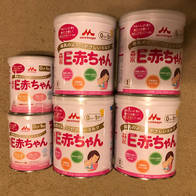 新作/公式 森永 E赤ちゃん 粉ミルク 800g4缶 300g2缶 - www