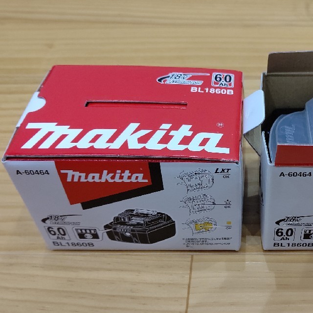 【3個】makita マキタ 18Vバッテリー 6.0Ah BL1860B