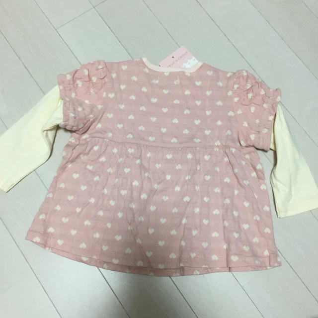 キムラタン(キムラタン)の新品★キムラタンロンT女児80 キッズ/ベビー/マタニティのベビー服(~85cm)(シャツ/カットソー)の商品写真