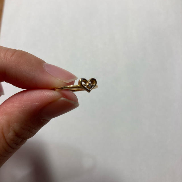 agete(アガット)のagete  ピンキーリング　K10 レディースのアクセサリー(リング(指輪))の商品写真