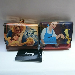 ディズニー(Disney)の美女と野獣 三つ折り財布 (折り財布)
