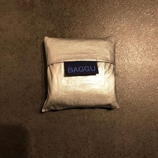 ビームス(BEAMS)のBAGGU エコバッグ シルバー Baby(エコバッグ)