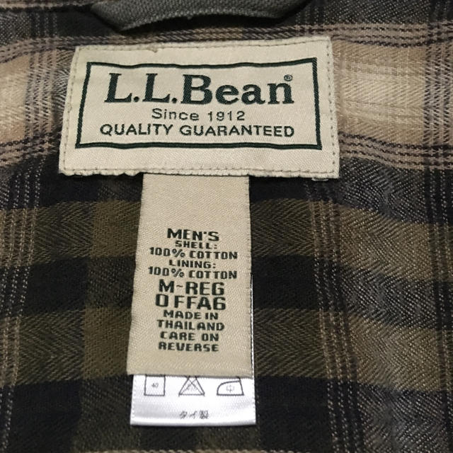 L.L.Bean(エルエルビーン)の90s エルエルビーン ダック生地ジャケット カバーオールハンティング 古着 メンズのジャケット/アウター(カバーオール)の商品写真