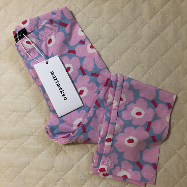 marimekko(マリメッコ)のマリメッコ  ★新品未使用 ウニッコ レギンス キッズ/ベビー/マタニティのキッズ服女の子用(90cm~)(パンツ/スパッツ)の商品写真