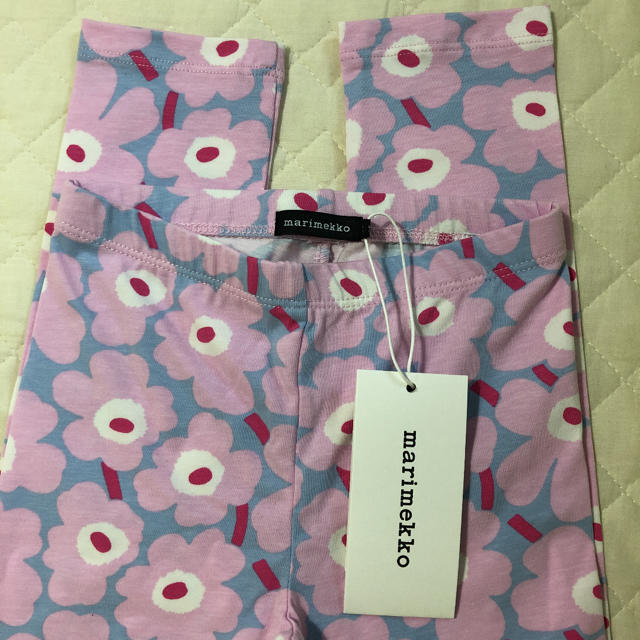 marimekko(マリメッコ)のマリメッコ  ★新品未使用 ウニッコ レギンス キッズ/ベビー/マタニティのキッズ服女の子用(90cm~)(パンツ/スパッツ)の商品写真