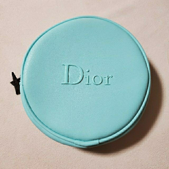 Christian Dior(クリスチャンディオール)のDior　ティファニーブルー　ラウンドポーチ レディースのファッション小物(ポーチ)の商品写真