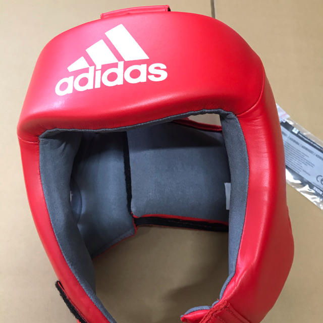 アディダス(adidas) 　AIBAボクシング 公認AIBA 赤色　Sサイズ