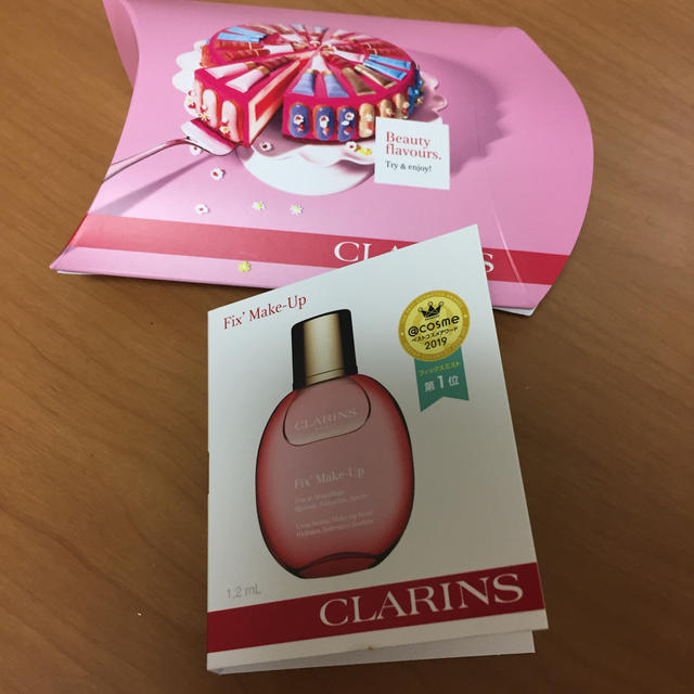 CLARINS(クラランス)の【新品】クラランス CLARINS フィックス メイクアップ サンプル1.2ml コスメ/美容のコスメ/美容 その他(その他)の商品写真