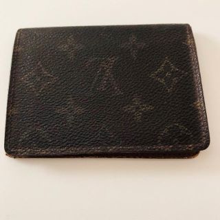 ルイヴィトン(LOUIS VUITTON)のLOUIS VUITTON   モノグラム　パスケース(名刺入れ/定期入れ)