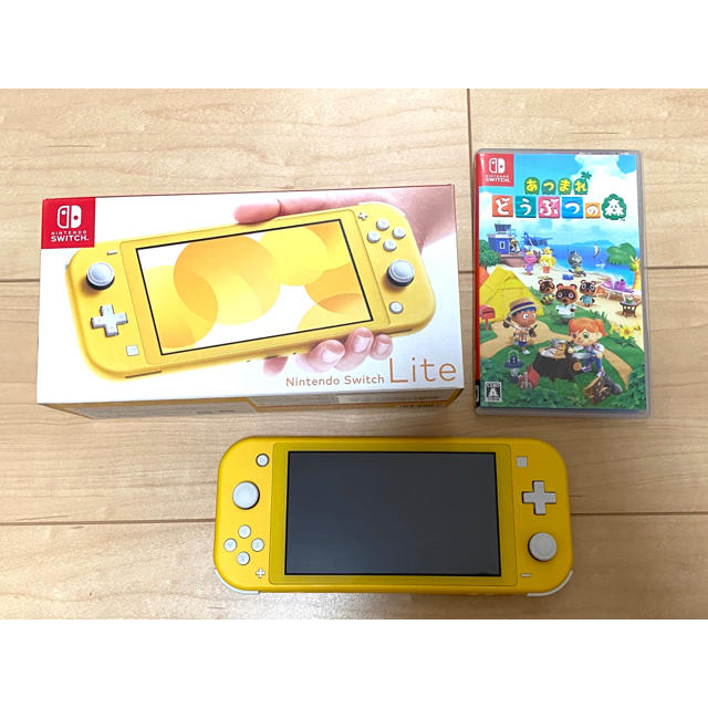 Nintendo Switch Lite イエロー　＋　あつ森セット