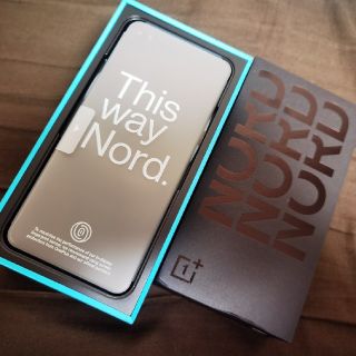 アンドロイド(ANDROID)のOneplus Nord ブルー 8GB/128GB【即日発送可】(スマートフォン本体)