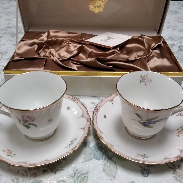 Noritake - ノリタケダイヤモンドコレクション メゾンフルール2客 新品 ...