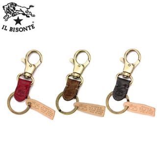 イルビゾンテ(IL BISONTE)の【値下げしました】IL BISONTEのキーホルダー(キーリング)(キーホルダー)