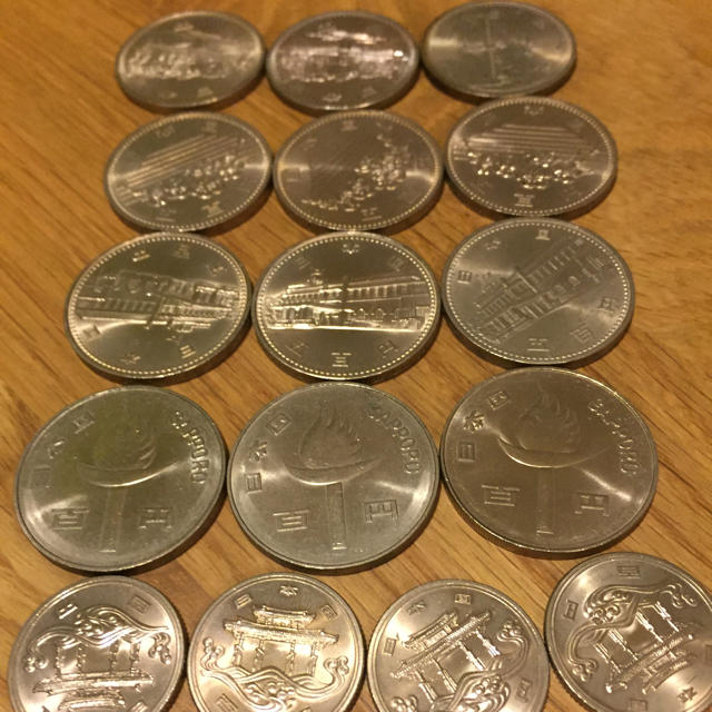 記念硬貨 5種 16枚