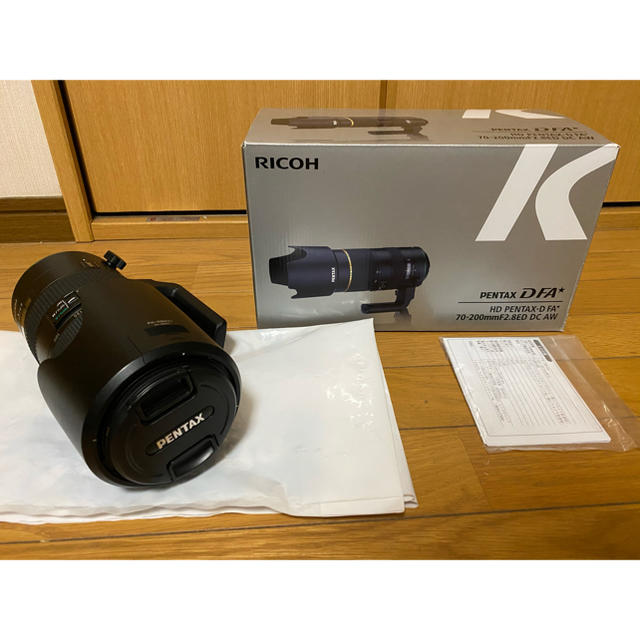 PENTAX(ペンタックス)のPENTAX HD DFA☆70-200mm F2.8 美品 スマホ/家電/カメラのカメラ(レンズ(ズーム))の商品写真