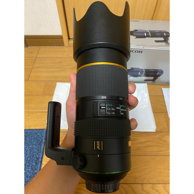 PENTAX(ペンタックス)のPENTAX HD DFA☆70-200mm F2.8 美品 スマホ/家電/カメラのカメラ(レンズ(ズーム))の商品写真