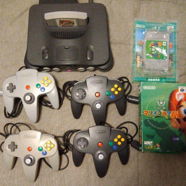 NINTENDO 64(ニンテンドウ64)の任天堂64 本体 Nintendo64 スマブラ 大乱闘 64　マリオゴルフ  エンタメ/ホビーのゲームソフト/ゲーム機本体(家庭用ゲーム機本体)の商品写真