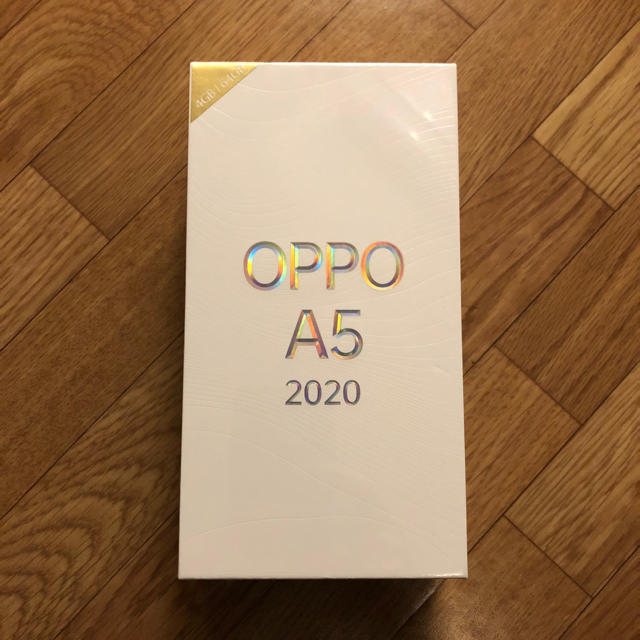 【新品未開封】OPPO A5  2020  ブルー SIMフリー モバイル