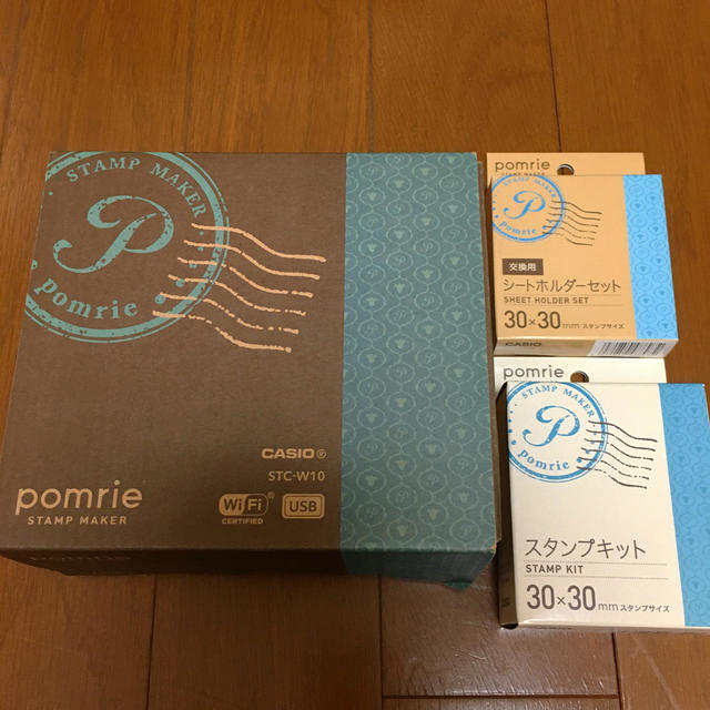 新品未使用】ポムリエ スタンプメーカー STC-W10 セットハンドメイド