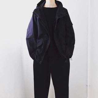 コモリ(COMOLI)の20SS COMOLI コットンシルク ミリタリーパーカ NAVY 2(ミリタリージャケット)